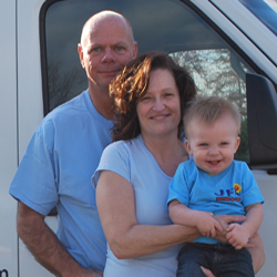 Jason and Ember Kirby & Grandson Silas